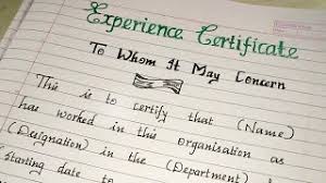 Hi, can somebody help me with a format of experience certificate for hr payroll executive (designation) and candidate is currently working with us. Teaching Experience Certificate Format Pdf Jobs Ecityworks