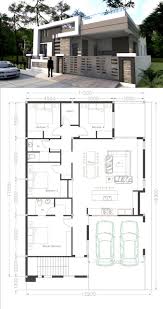 Four Bedroom One Storey House Design With Roof Deck One Storey House Architectural House Plans House Plan Gallery