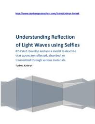 Understanding Reflection Of Light Waves With Selfies Light Wave Physical Science Middle School Light Reflection