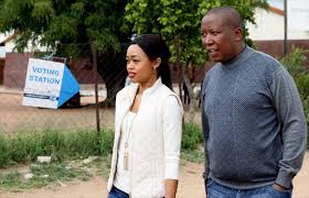 The two have denied having an affair. Julius Malema And Wife Welcome Baby Munzhedzi To The World