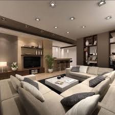 Dieses Moderne Haus Verfugt Uber Eine Versunkene Lounge Und Einen Unterhaltungsbereich Mit In 2020 Classy Living Room Living Room Decor Modern Small Living Room Decor