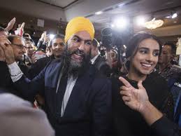 Ndp leader jagmeet singh shows prime minister justin trudeau how to properly dance the bhangra during his speech at the. Indian Canadian Set To Emerge As Kingmaker As Trudeau Poised To Form Minority Govt The Economic Times