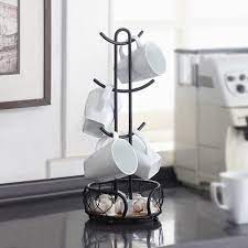 17 Stories Kwan Mug Tree Tea Cup Storage Mug Tree Small Storage