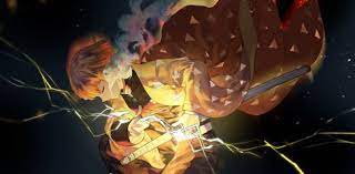 Anime Demon Slayer Kimetsu No Yaiba Zenitsu Agatsuma Wallpaper Zenitsu Thunder Breathing Zenitsu Thunder Anime Backgrounds Wallpapers