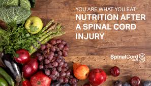 you are what you eat nutrition after a spinal cord injury