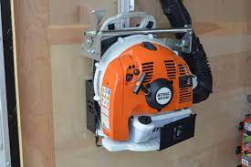 Have heard it may be best to drain the 2 cycle mix out before storage, to keep the carb clean over winter months. Bp 03 Backpack Blower Holder Gridiron