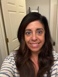 Using a sheer red as a bronzer for a natural look