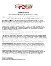 23 starts, 3280 of 3396 laps completed (96.6%), 256 laps led. Stewart Friesen On Twitter Breaking News We Re Excited To Announce Our Nascar Cup Debut At Bmsupdates On The Dirt In The Spiremotorsport 77 Sponsored By Halmar International Read The Full Press Release