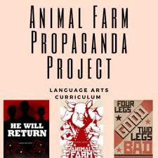 Benjamin's favorite line in the story is that donkeys live a long time, so your poster should say. Animal Farm Propaganda Poster Project Tpt