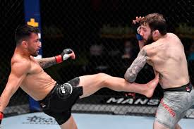 Et on espn 2/espn+, with the main card starting at 10 p.m. Ufc Vegas 20 Results Pedro Munhoz Destroys Jimmie Rivera S Leg With Calf Kicks To Exact Revenge In Rematch Mma Fighting