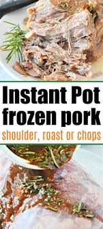 Add water and season pork with salsa, and taco seasoning. Instant Pot Frozen Pork Shoulder In 2021 Instant Pot Pork Shoulder Recipe Instant Pot Pork Roast Recipe Pressure Cooker Pork Roast