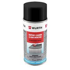 Menomonee falss, wi 53051 phone: Battery Post Cleaner Leak Detector Aerosol Net 15 Oz Leak Detection Chemical Product Wurth Usa