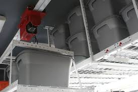 Overhead garage storage lift systems. Garage Storage Platform The Garage Organization Company