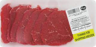 Also known as tip sirloin, this less expensive cut comes from the loin region of the cow. Beef Choice Eye Of Round Thin Cut Steak About 7 Steaks Per Pack 1 Lb King Soopers