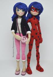 miraculous crochet amigurumi of ladybug and cat noir so good crochet ladybug crochet doll pattern crochet
