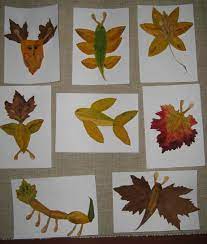 Zwa Saligkari Me Kaskol Leaf Crafts Nature Crafts Preschool Crafts