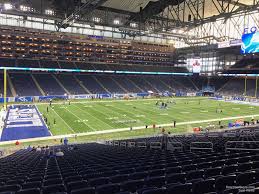 Ford Field Section 123 Detroit Lions Rateyourseats Com
