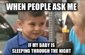 36 Thoughts You Have While Trying To Put Your Baby To Sleep Sleep Funny Sleep Meme Funny Funny Mom Memes