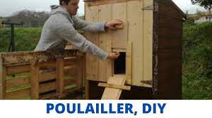 Vous l'aurez compris, le bois autorise des adaptations que ne permet pas le métal, cela vous coûtera un petit lasurage par an et beaucoup moins à l'achat. Fabriquer Un Poulailler Pour 0 Youtube