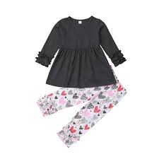 • 5,3 млн просмотров 7 лет назад. Us Toddler Kids Baby Girl Long Sleeve Top Dress Outfit Valentine S Day Clothes