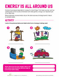 Energy Use Worksheet Education Com Science Worksheets Energy Use Energy