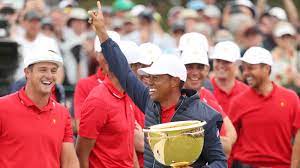 Tiger Woods Leads By Example In Presidents Cup Comeback Win The New York Times