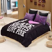 Browse latest range of unique victoria's secret comforter sets. I Love Late Nights Pink Duvet Cover