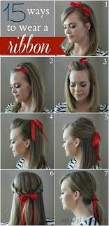 15 Ways To Wear A Ribbon Missy Sue Hair Styles Hair Beauty Hair Makeup