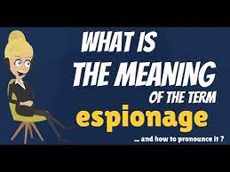 This video shows you how to pronounce espionage (agency, spying, french, espion, meaning), pronunciation guide.hear more useful french words pronounced: What Is Espionage What Does Espionage Mean Espionage Meaning How To Pronounce Espionage Youtube