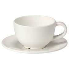 Undoubtedly, the best investment i've made in a while Vardagen Coffee Cup And Saucer Off White 14 Cl Ikea