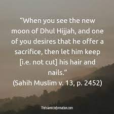 Cutting Nails And Trimming Hair Before Dhul Hijjah Eid Ul Adha