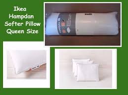 Ikea Hampdan Softer Bedroom White Pillow Queen 20 X 30 Bedding New 502 697 55 Ikea Soft Pillows Pillows Ikea