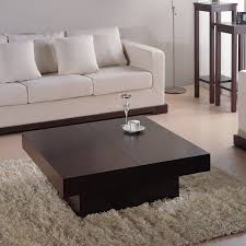 Nile Square Coffee Table Dark Brown Oak Coffee Table Coffee Table Square Coffee Table With Storage