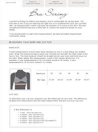 size and fit guide bra sizing nancy meyer