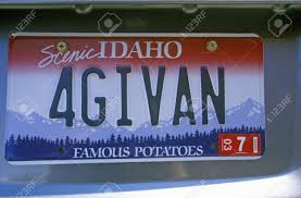 vanity license plate idaho stock photo picture and royalty free image image 20491198 vanity license plate idaho