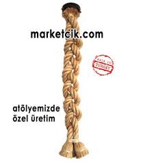 60cm 3 Lu Duylu Ve Rozansli 2cm Dekoratif Halat Sarkit Avize Sac Orgusu Model Marketcik Com Avize Sac Orgusu Sac