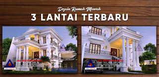 Model rumah modern nuansa hitam putih, desain rumah mewah satu ini lebih menekankan pada kombinasi warna. Desain Rumah Mewah 3 Lantai Panjang 23 M X Lebar 25 Terbaru