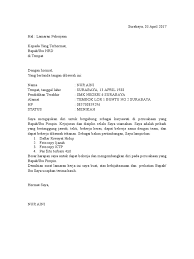 Pelajari cv lamaran kerja yang lain. Mbk Nur Surat Lam Kerja