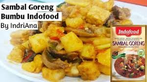 Bumbu racik indofood nasi goreng kremesan sayur asem segala masakan indonesia pasar murah jakarta. Resep Sambal Goreng Bumbu Indofood Menu Buka Puasa Youtube