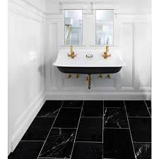 Sable Black Polished Marble Tile In 2020 Black Tile Bathrooms Black Marble Bathroom Black Bathroom Floor Tiles