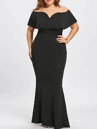 Plus Size Women Off Shoulder Mermaid Formal Long Party Evening Gown Dress New Plus Size Long Dresses Evening Gown Dresses Party Dress Long