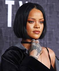 Curly black bob hairstyles/getty images. Rihanna Short Bob Thick Hair Style Msbuy Com