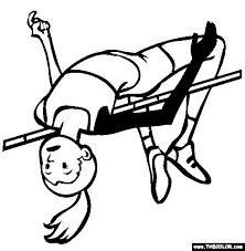 100 Free Sports Coloring Pages Color In This Picture Of High Jump And Others With Our Library Of Online Colori High Jump Sports Coloring Pages Coloring Pages