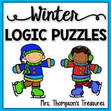 Let these images guide you to the truth. Winter Logic Puzzles Mrs Thompson S Treasures