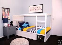 A Room To Grow Up In Reveal Move Lifestyle Ikea Bed Small Kids Bedroom Ikea Kura
