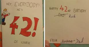 Happy father's day greeting card. This Dad S Revenge Birthday Card After 28 Years Goes Viral Bored Panda
