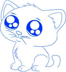 A certain moment le trait au crayon n'est pas visible. Dessin De Chat Animozone Fr