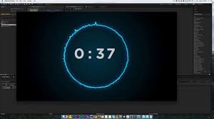 Cara membuat logo galaksi yang menakjubkan. How To Make A Countdown In After Effects With Audio Reaction Youtube
