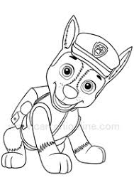 Chase paw patrol coloring page wonderful paw patrol coloring pages print and color com everest. Paw Patrol Coloring Page