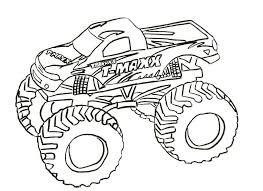 Monstertruck Ausmalbilder Malvorlagen 100 Kostenlos